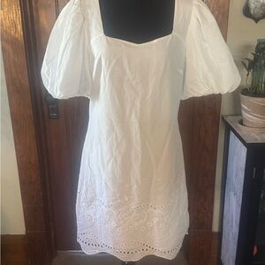 Express White Mini Dress